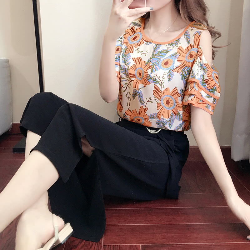 夏天穿的新款时尚洋气短裤套装女,流行穿搭夏天气质套装推荐