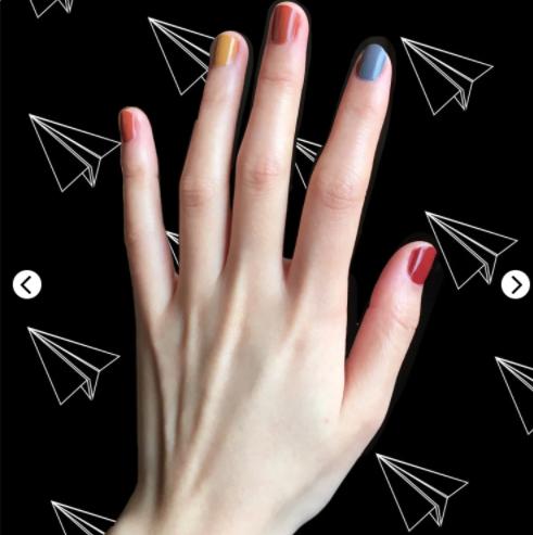 指甲油绝美搭配,指甲油大合集