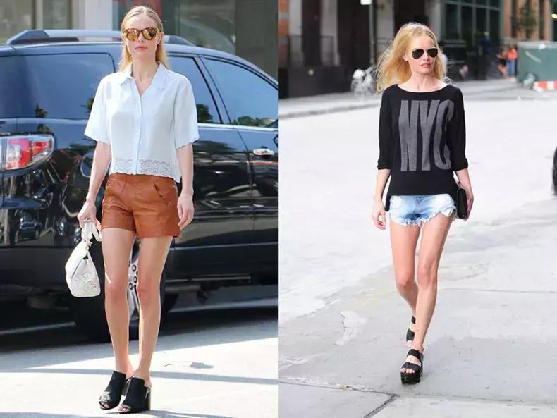 平胸五五开的身材，学穿简约风，谨记三要素