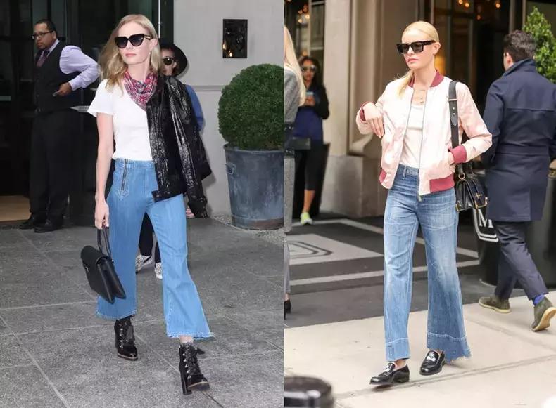 平胸五五开的身材，学穿简约风，谨记三要素