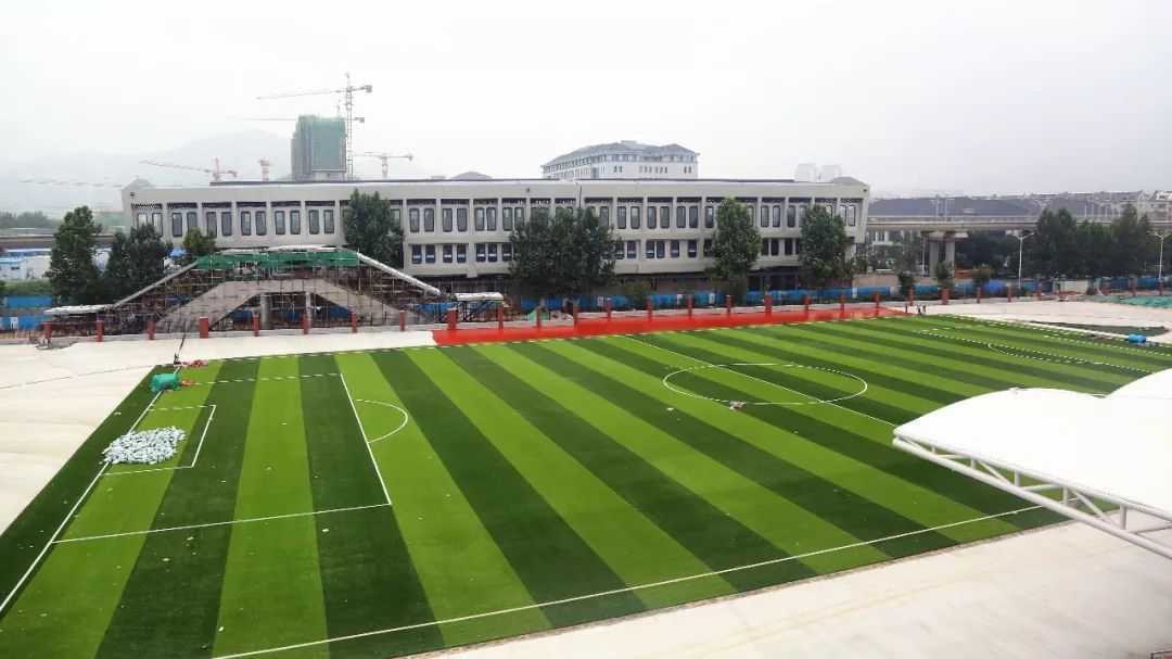 8个月建成！济南大学城实验学校竣工9月份如期开学