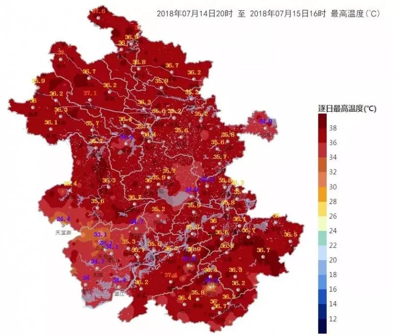 热！热！热！明日入伏，安徽迎持续一周最大规模高温！