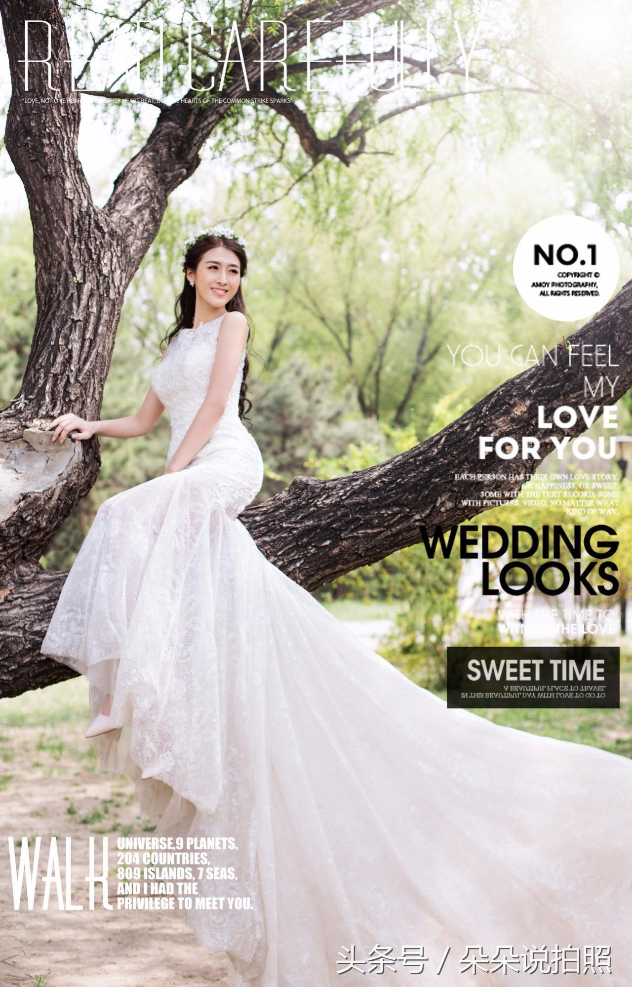 婚纱照外景动作,外景氛围感婚纱照拍摄技巧