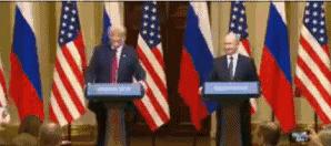 普京迟到、特朗普挤眼睛、记者会上赠球……“普特会”有哪些细节？