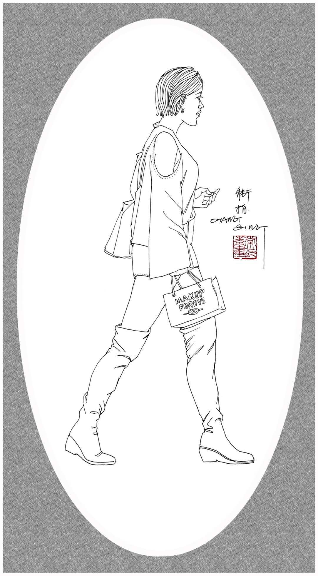 幸福原创画吧画友（7月17日）习作分享