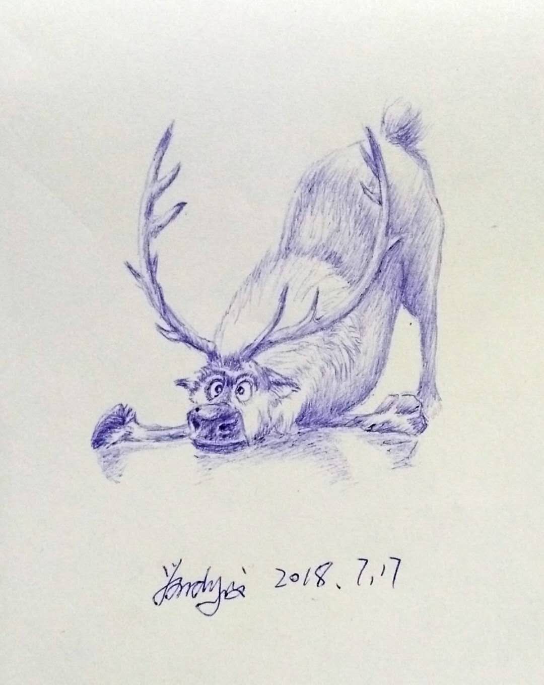 幸福原创画吧画友（7月17日）习作分享