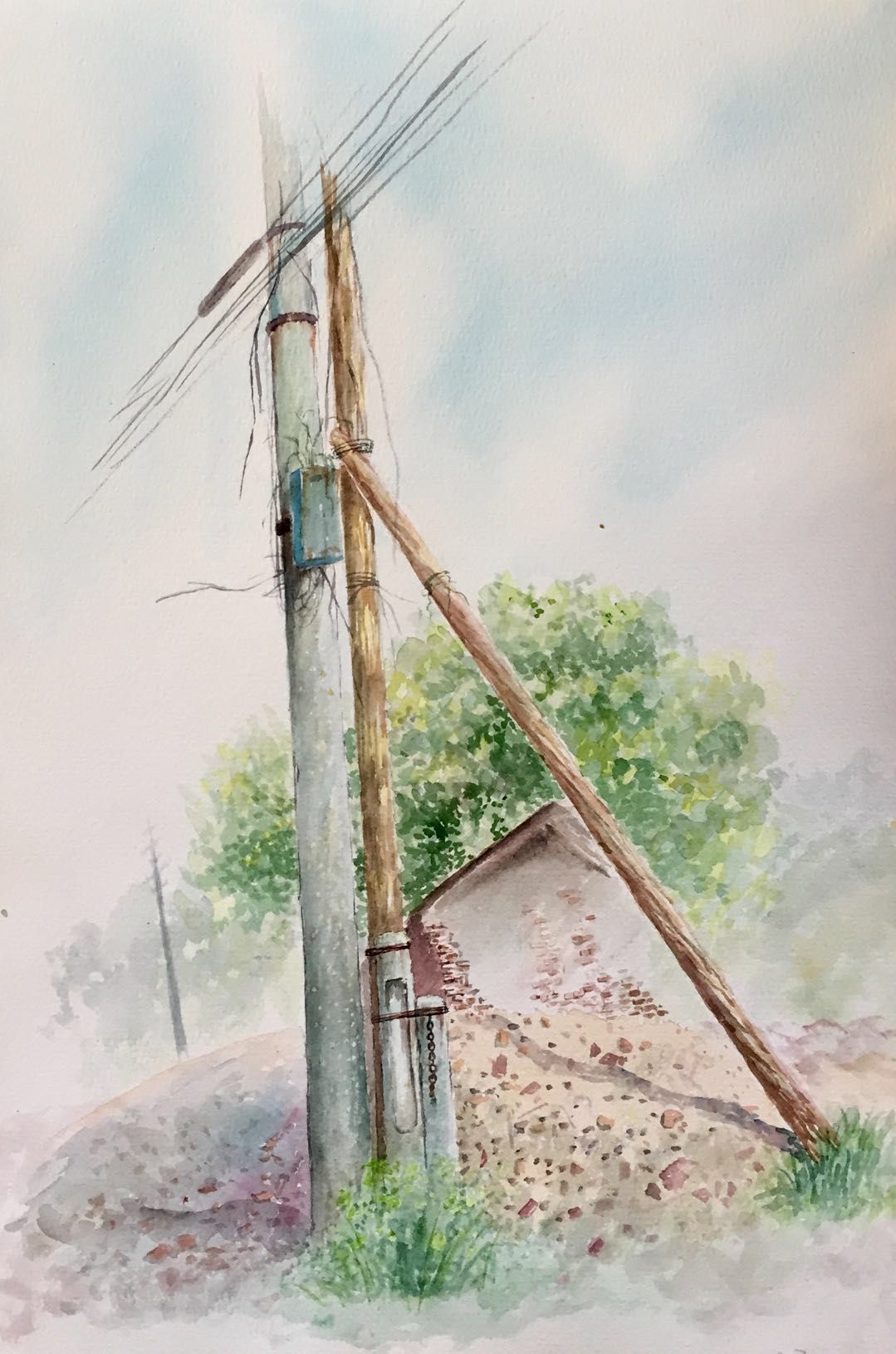 幸福原创画吧画友（7月17日）习作分享