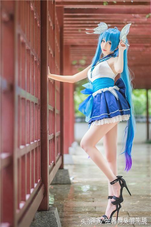 初音未来2.5周年cos,初音未来lightcos