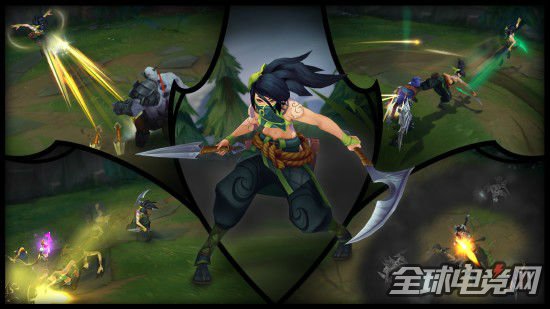 lol阿卡丽真实伤害特效演示,lol阿卡丽改版视频