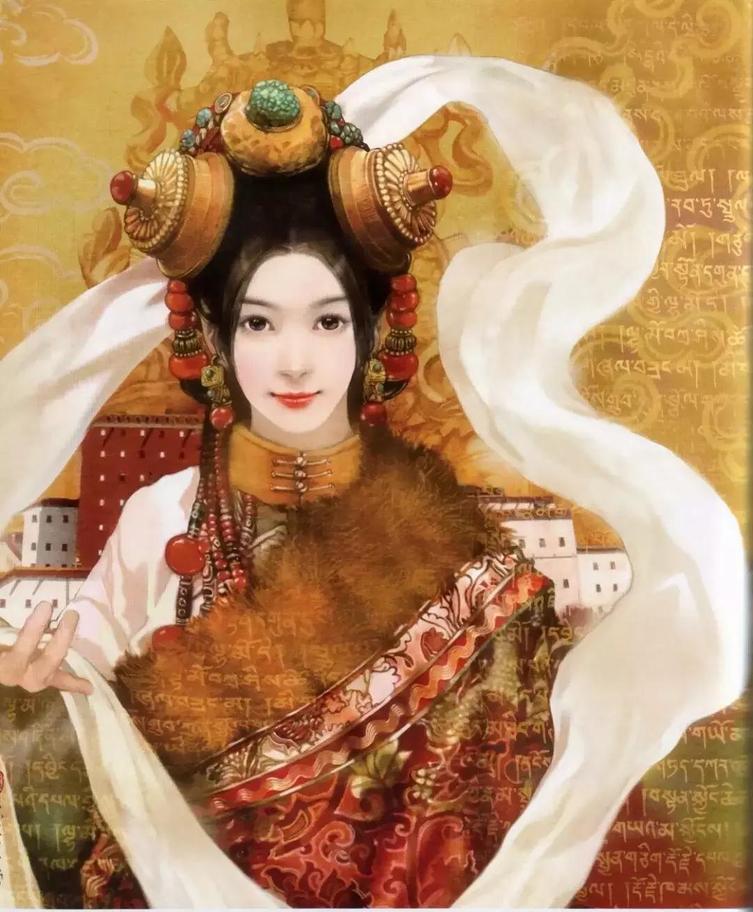 插画美女唯美简约,台湾当代著名的插画家