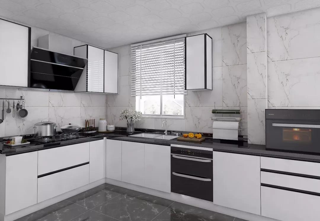 现代简约实用橱柜效果图,现代时尚风格橱柜