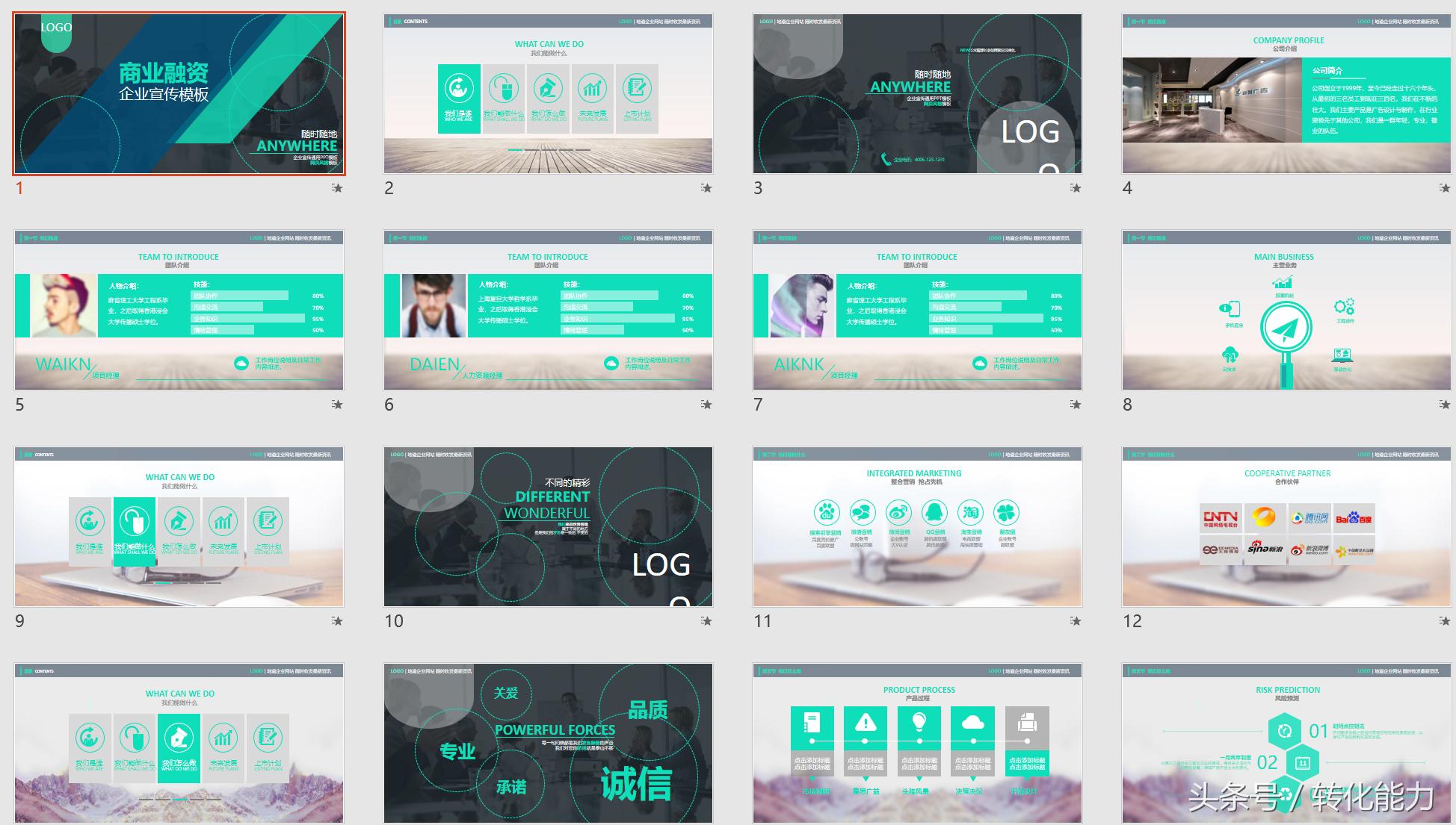 融资方案商业计划书模板,融资商业计划书100例ppt