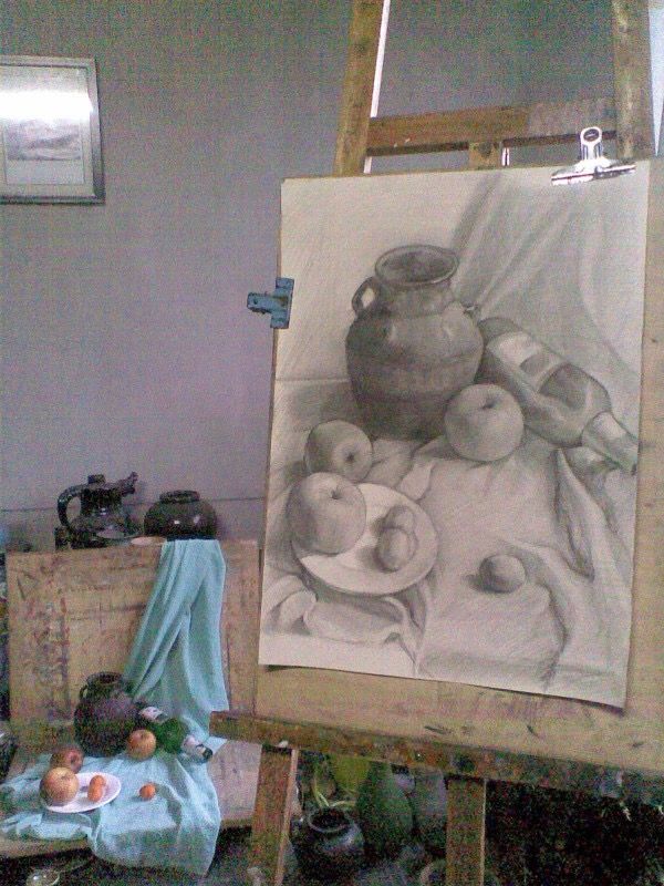 素描或者油画可以自学么？素描油画自学教程，素描零基础轻松入门