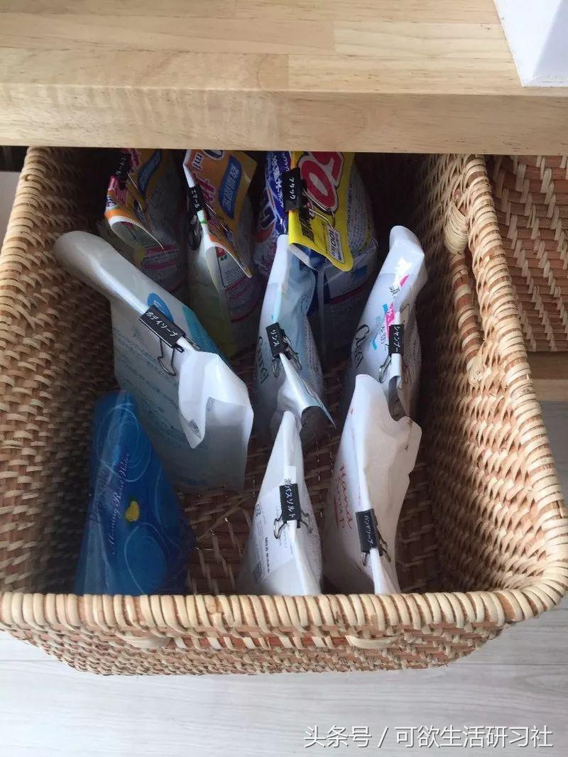 过期零食怎么收纳,日本人收纳零食大法