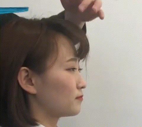 女明星刘海怎么梳的,女明星刘海教程