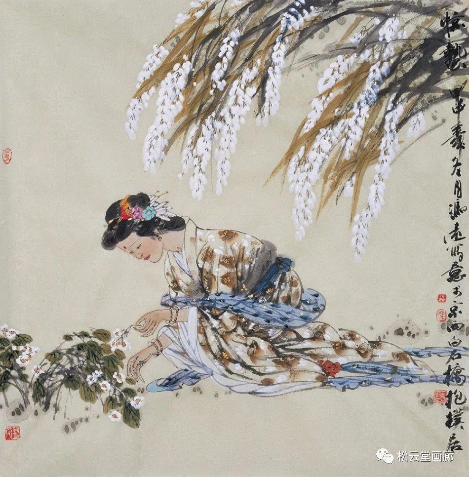 画家冯远2005年作品人物画,冯远谈蒋兆和的人物画