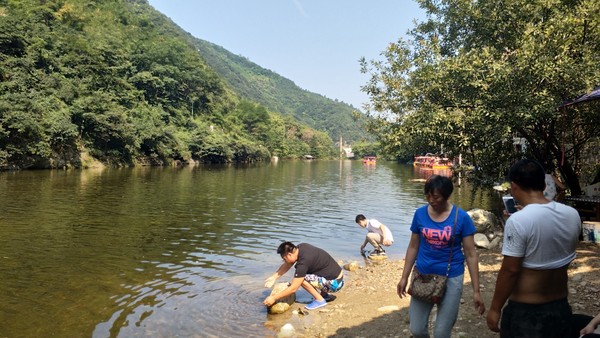 高冠瀑布风景,高冠瀑布游记