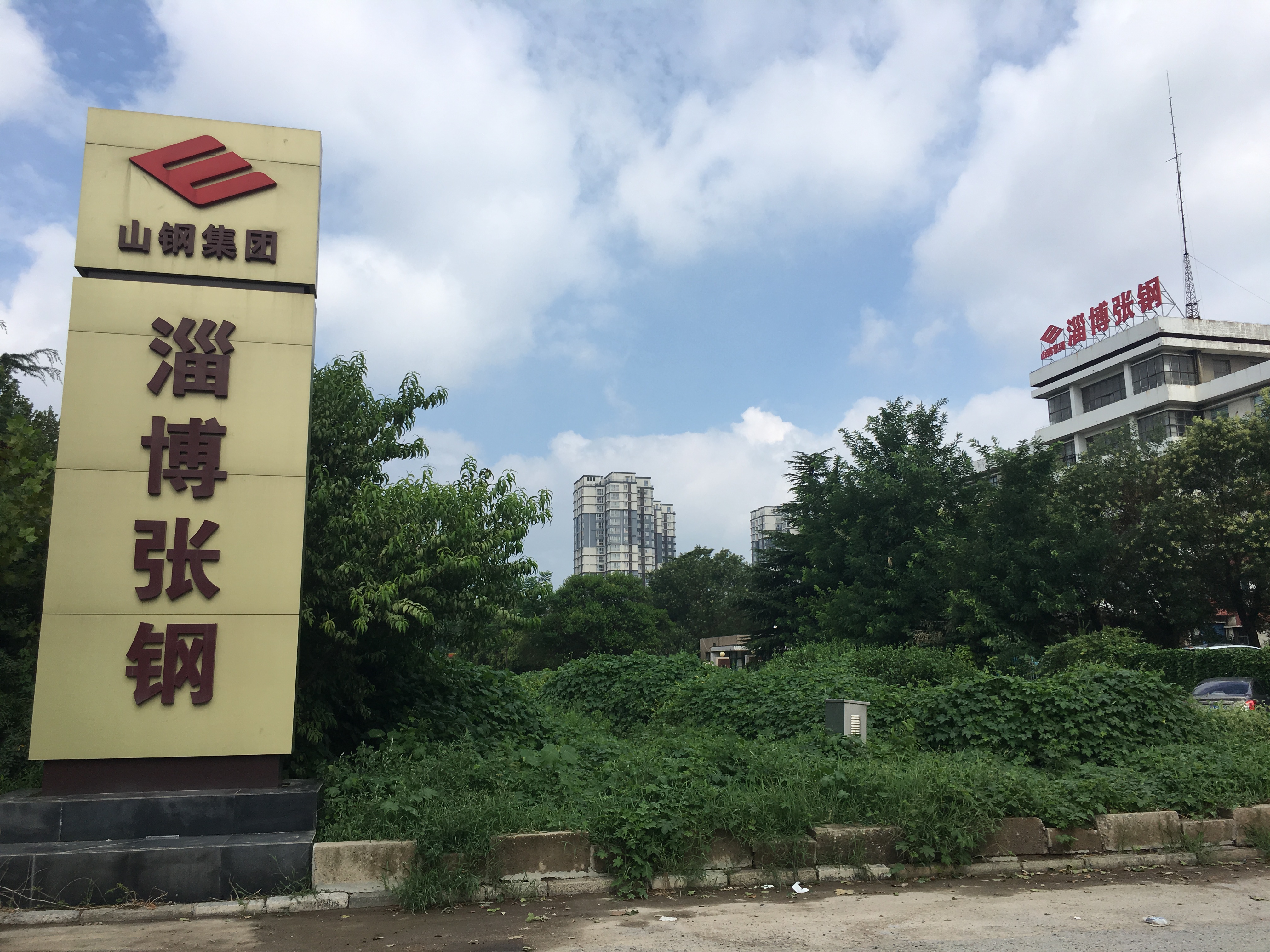 探索治愈“穹顶之殇”实践团赴淄博张钢钢铁有限公司实地考察