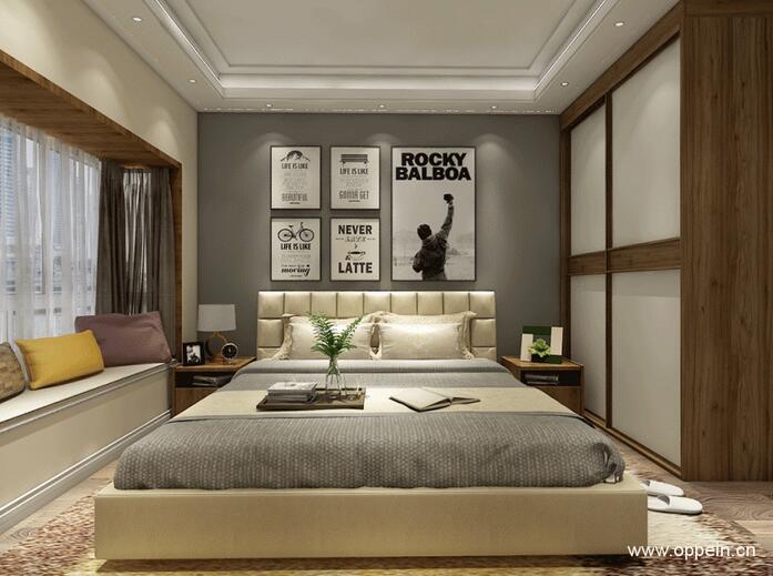 房子装修卧室床的尺寸,卧室床离衣柜的最佳尺寸