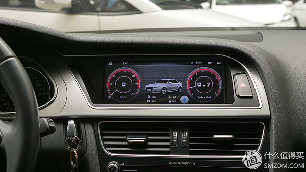 奥迪a4l改装显示屏线路,17款奥迪a4l导航地图升级教程