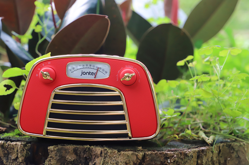 有情怀的老音箱,尊特m3复古蓝牙收音机