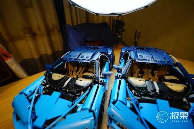 乐高10261与乐拼对比,乐拼和乐高布加迪的区别