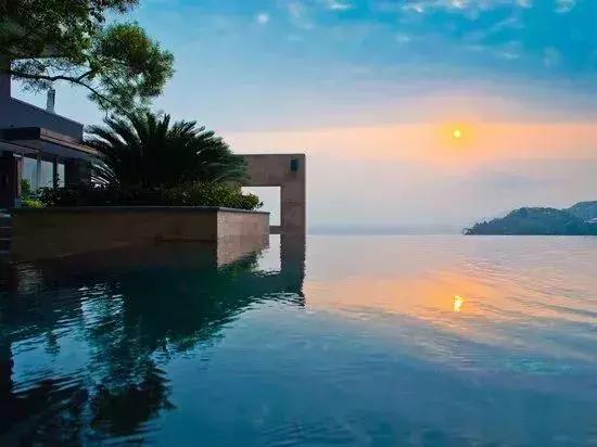 泰国网红星空泳池,无边网红泳池