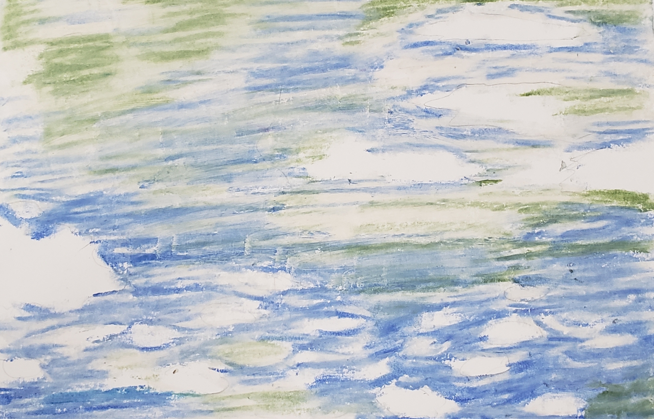 油画棒教程圣诞,油画棒祝福系列教程