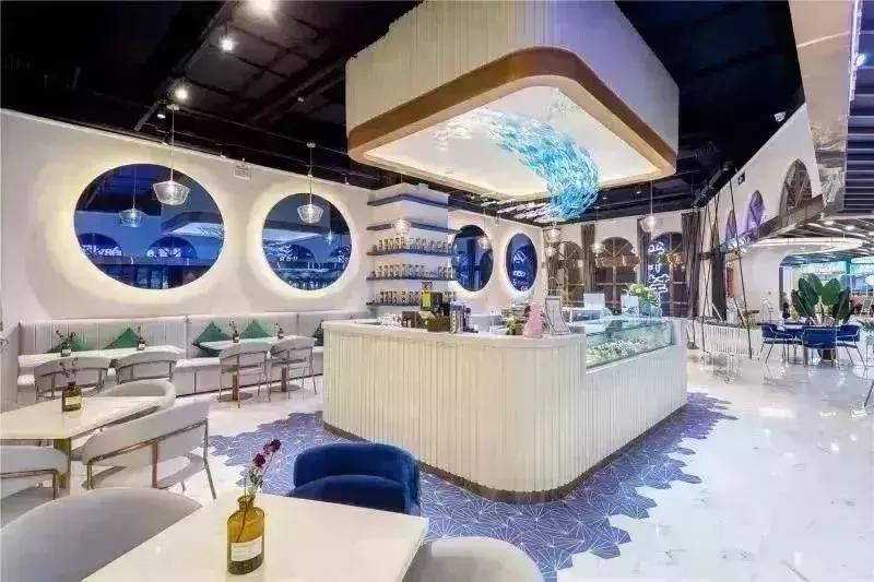 何必去法国？大沥永旺“深藏Blue”浪漫的店，给你梦幻下午茶！