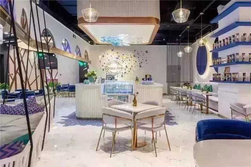 何必去法国？大沥永旺“深藏Blue”浪漫的店，给你梦幻下午茶！