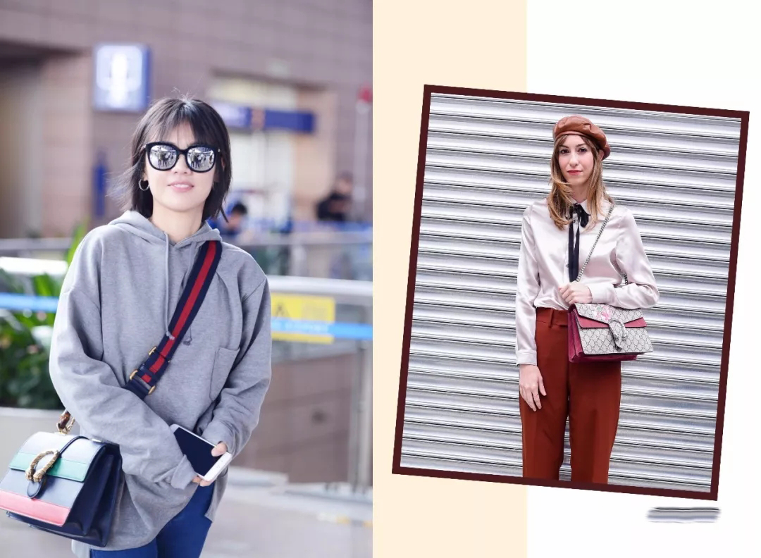 不是天生丽质就别天天随意穿出门吓人了！海魂衫+酒神包，摸一下