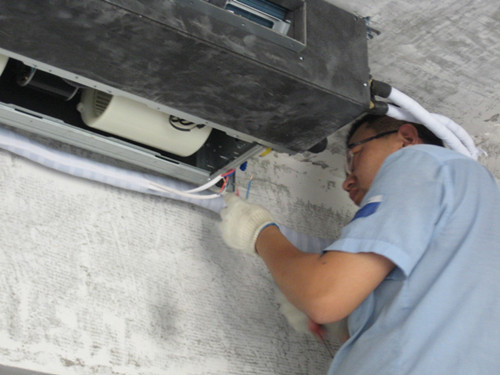 为什么选择海尔中央空调,海尔中央空调一拖一安装