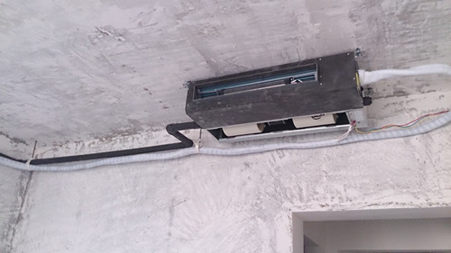 为什么选择海尔中央空调,海尔中央空调一拖一安装