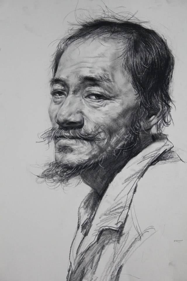 素描人物头像结构解析,素描头像五官塑造