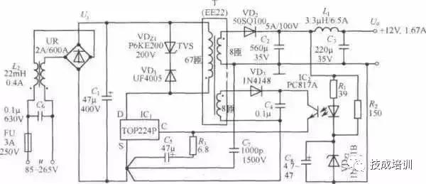低压电工照明电路图与实物详解,电工必学的几个电路图
