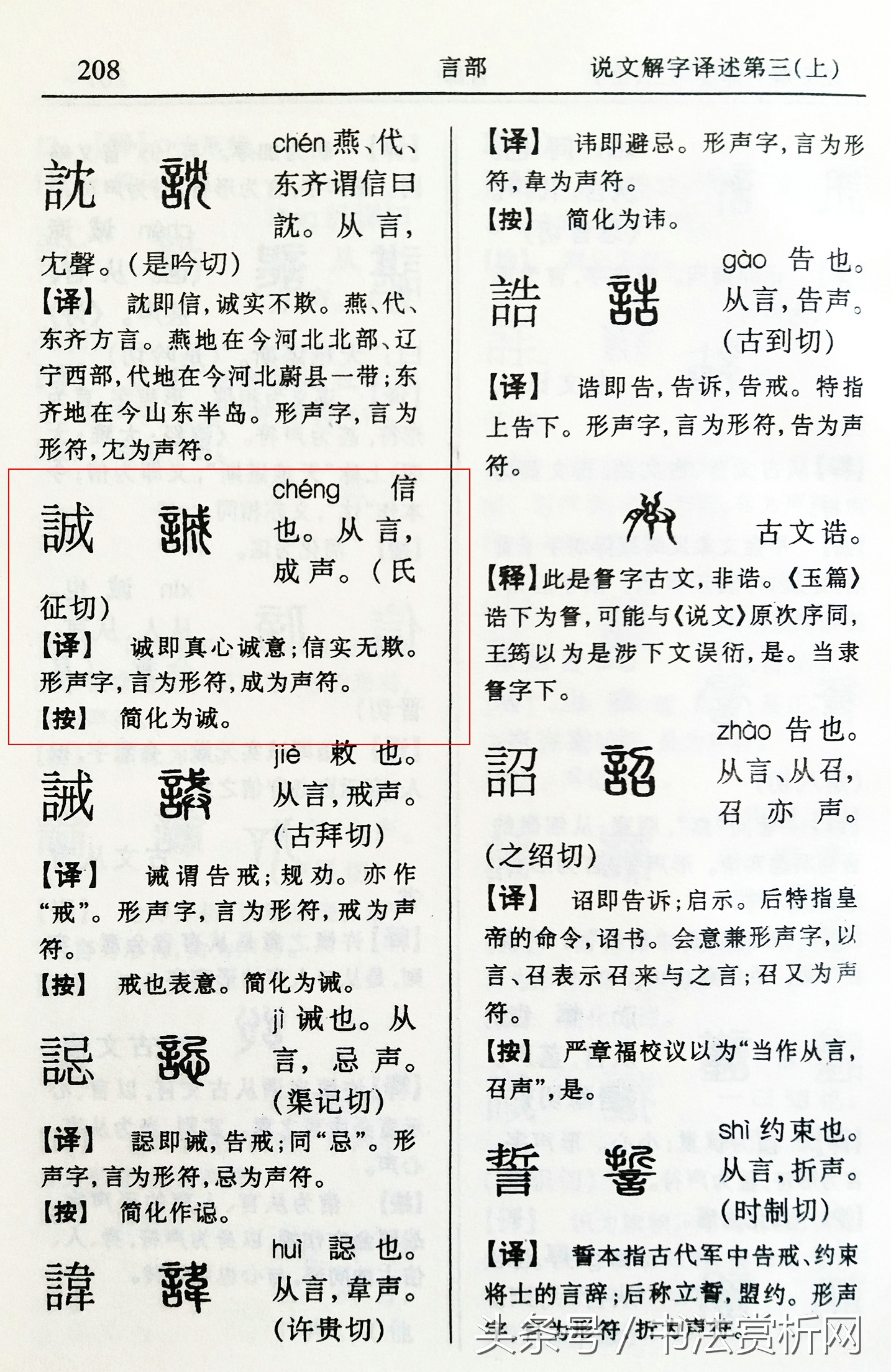 诚字硬笔书法练字,诚字的硬笔书法练习