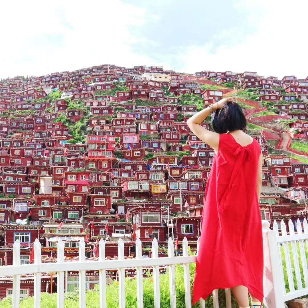 成都稻城亚丁拉萨大环线旅游图,川西环线6天去稻城色达