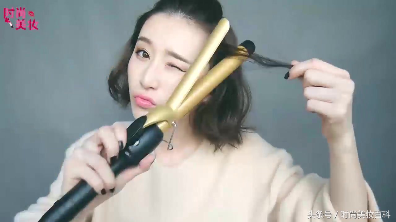 时尚短发打理教程,时尚短发发型修剪教程