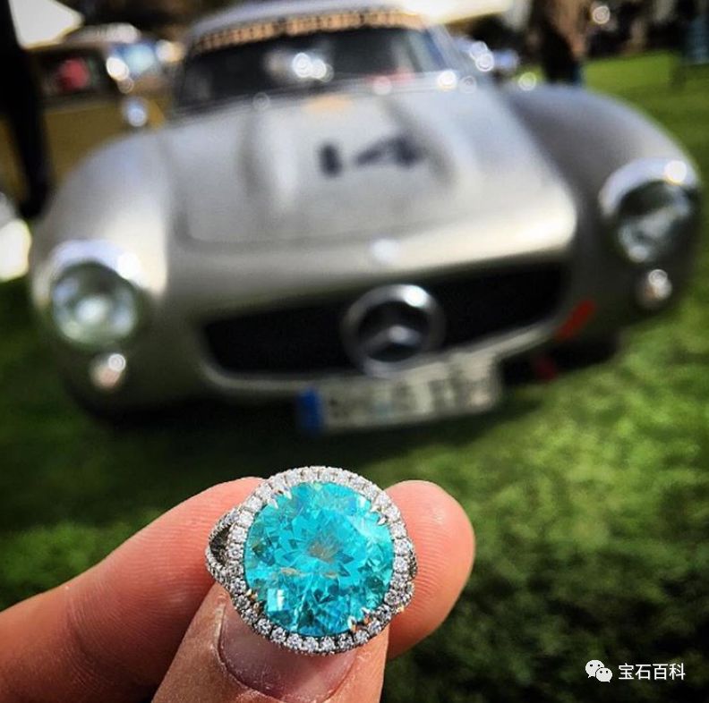 帕拉伊巴碧玺10克拉,帕拉伊巴碧玺猫眼