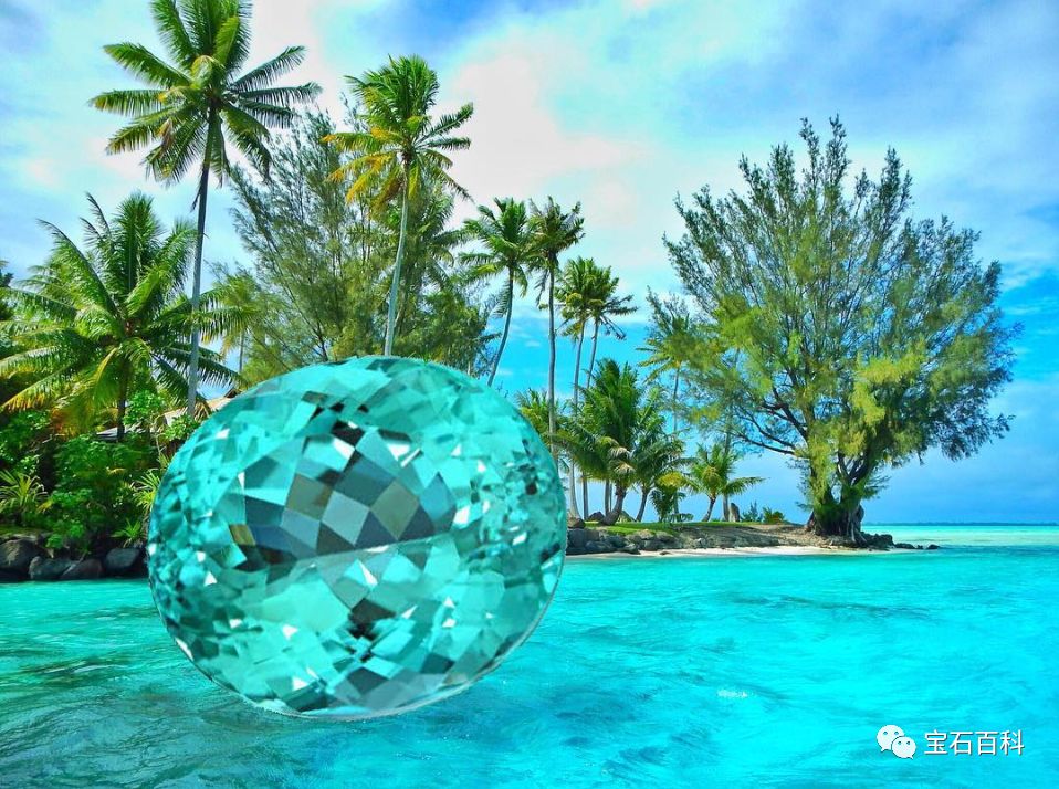 帕拉伊巴碧玺10克拉,帕拉伊巴碧玺猫眼