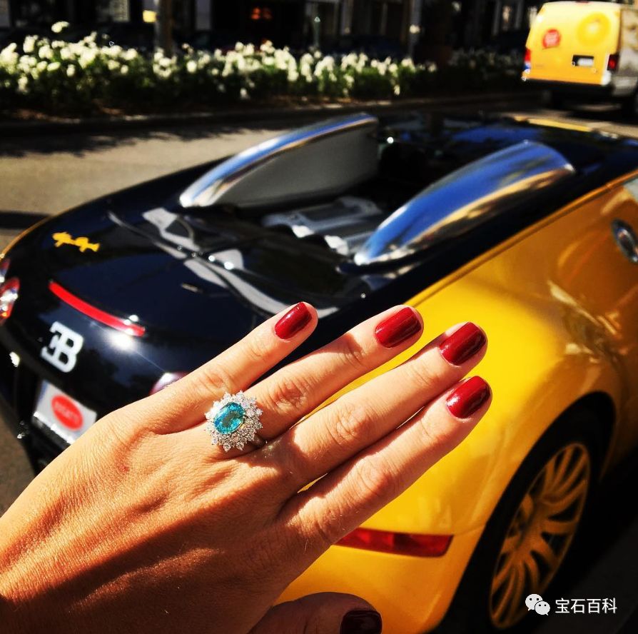 帕拉伊巴碧玺10克拉,帕拉伊巴碧玺猫眼