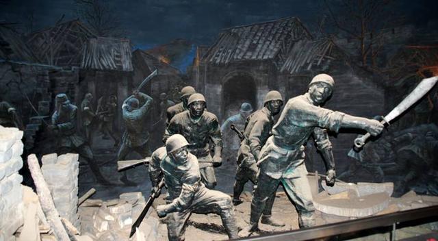 台儿庄大战敢死队,台儿庄战役真实录像敢死队