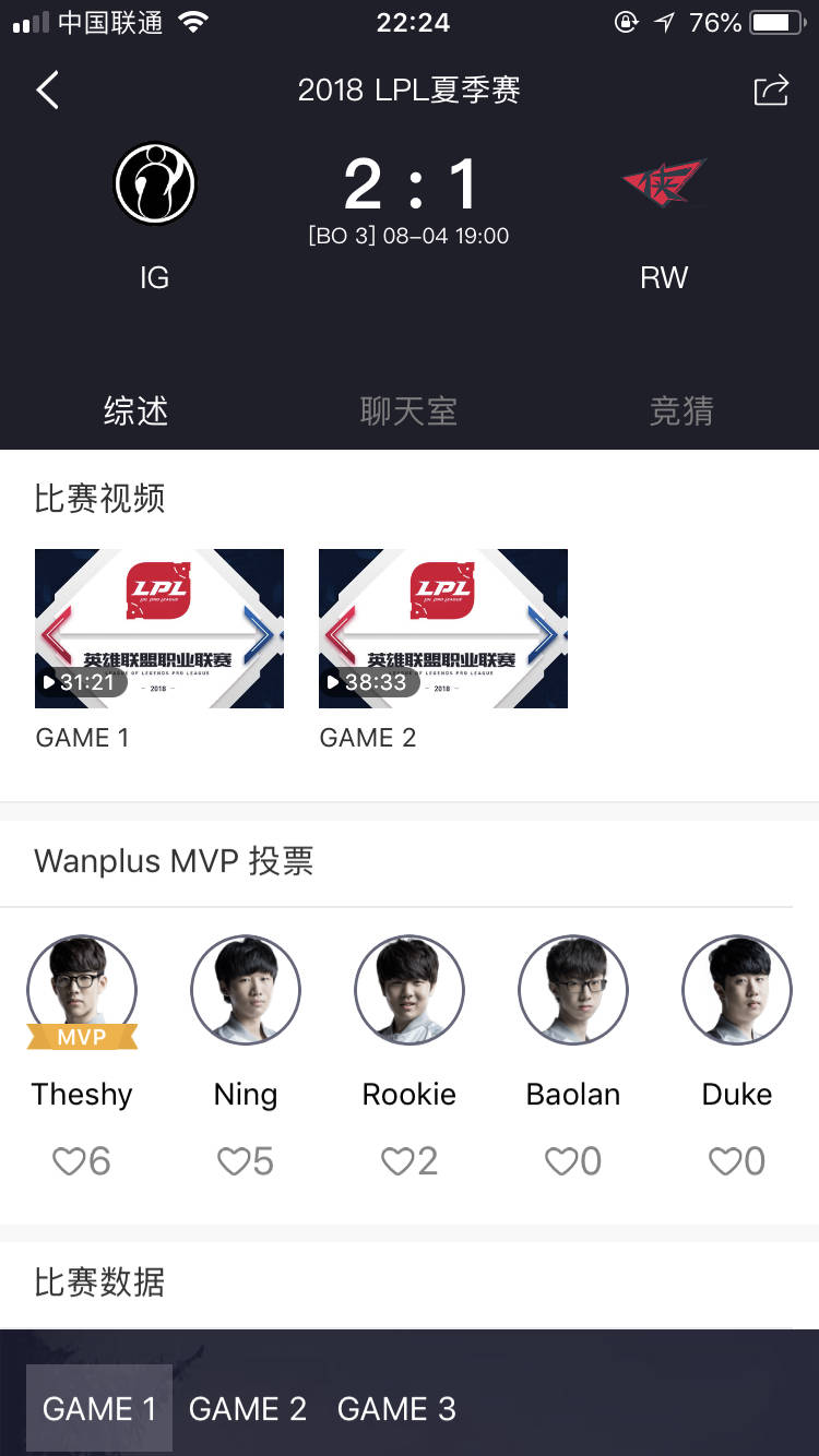 ig2-1击败rw视频春季赛,ig2-1战胜rng外网评论