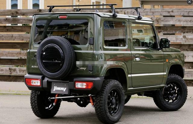 铃木吉姆尼改装外观全过程,铃木吉姆尼最新改装款