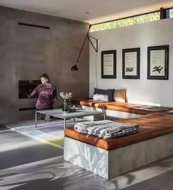 清水混凝土的建筑,混凝土水泥墙风格