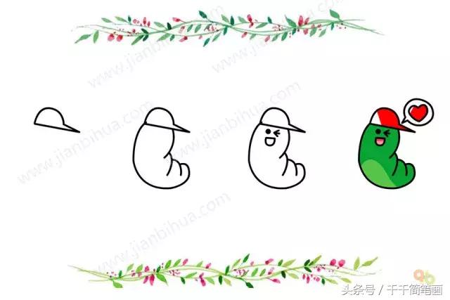 简笔画小动物头像,最简单的简笔画动物头像