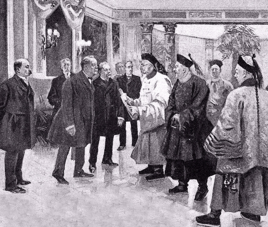 李鸿章马关条约谈判完整版,李鸿章马关条约谈判对话是真的吗