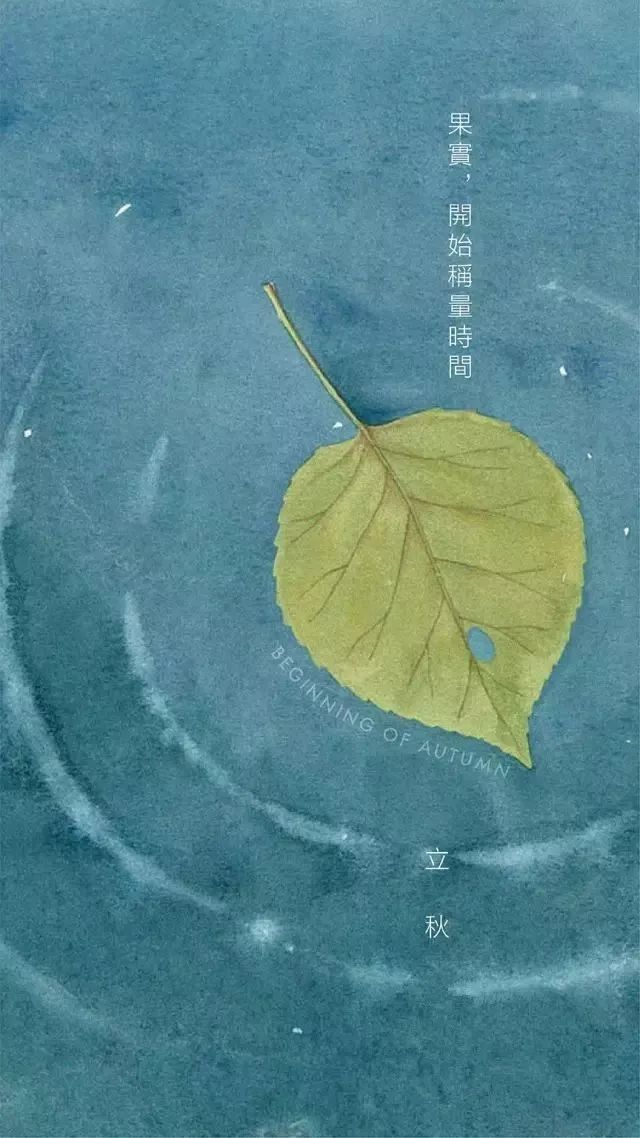 立秋给孩子喝什么润肺去燥除湿气,今日立秋莫负好时光