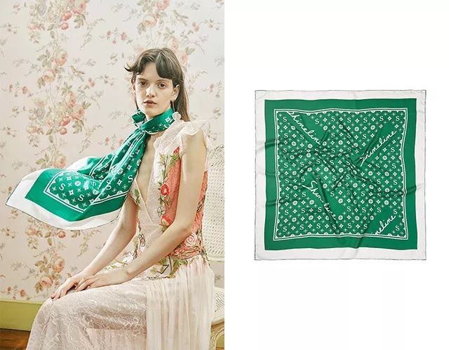 一条丝巾，省下90%的购衣钱