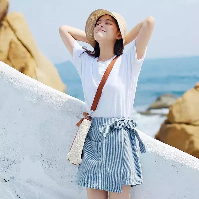 夏天穿这种裤子比裙子还凉快,夏天裙裤不闷热